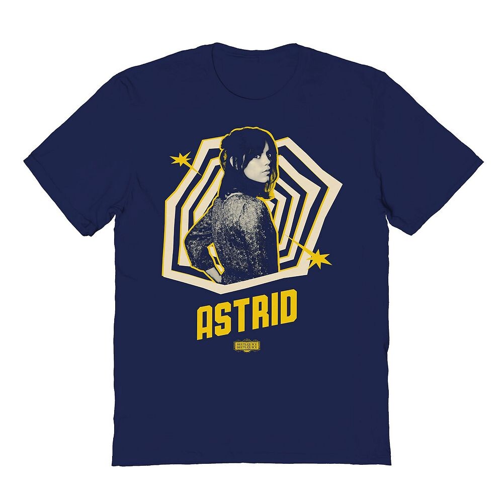 Мужская футболка с рисунком Astrid Pose Beetlejuice Licensed Character, темно-синий
Мужская футболка с рисунком Astrid Pose Beetlejuice Licensed Character, темно-синий