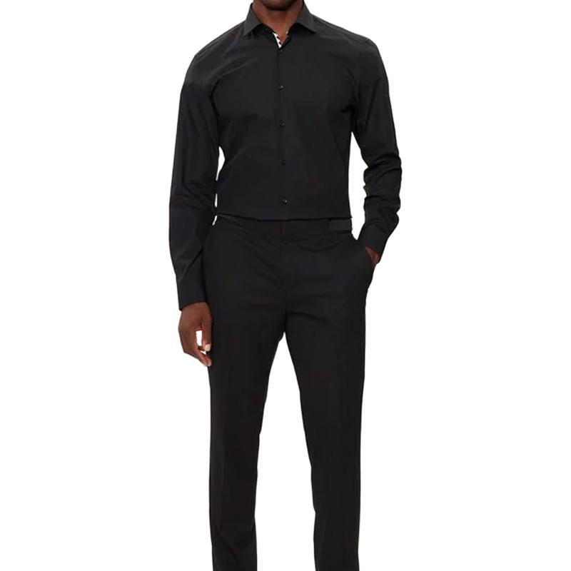 Рубашка Boss с длинными рукавами на пуговицах HUGO BOSS, черный
Рубашка Boss с длинными рукавами на пуговицах HUGO BOSS, черный