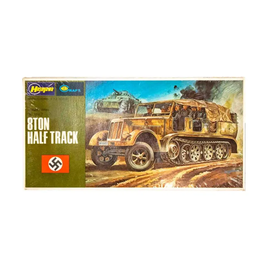 Sd.Kfz 7 8-тонный полугусеничный автомобиль (выпуск 1974 г.), WWII Vehicle Miniatures (1:72) (Hasegawa)
Sd.Kfz 7 8-тонный полугусеничный автомобиль (выпуск 1974 г.), WWII Vehicle Miniatures (1:72) (Hasegawa)