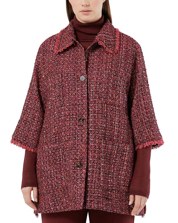 Жакет с бахромой Marina Rinaldi, красный
Жакет с бахромой Marina Rinaldi, красный