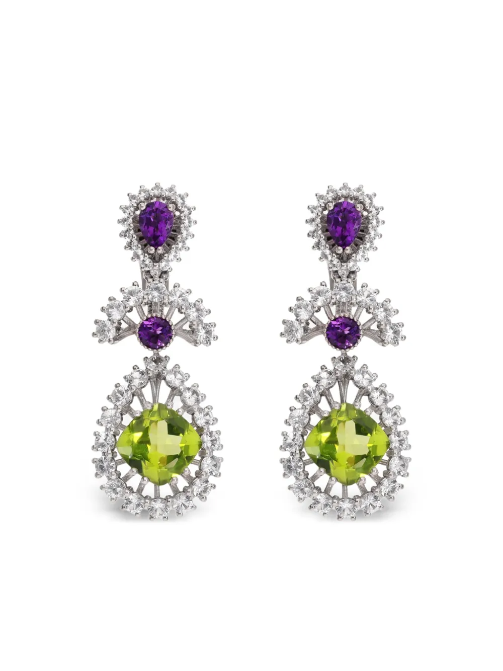 Серьги Eleganza из белого золота с камнями Dolce & Gabbana
Серьги Eleganza из белого золота с камнями Dolce & Gabbana