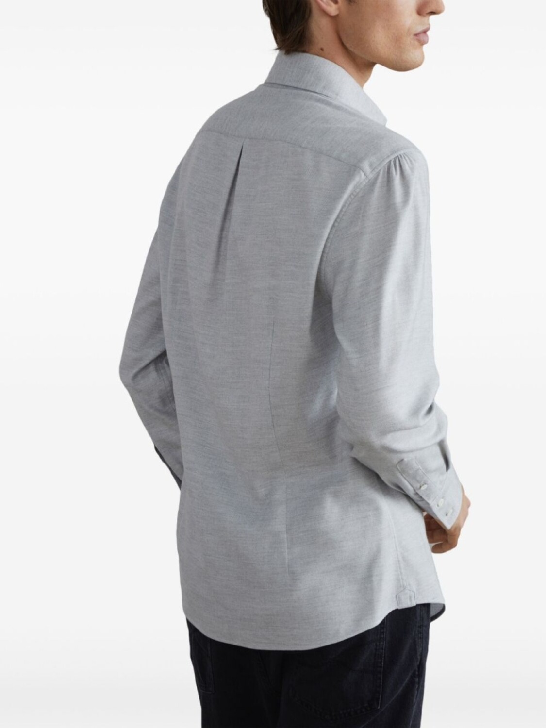 Brunello Cucinelli рубашка с длинными рукавами, серый
Brunello Cucinelli рубашка с длинными рукавами, серый