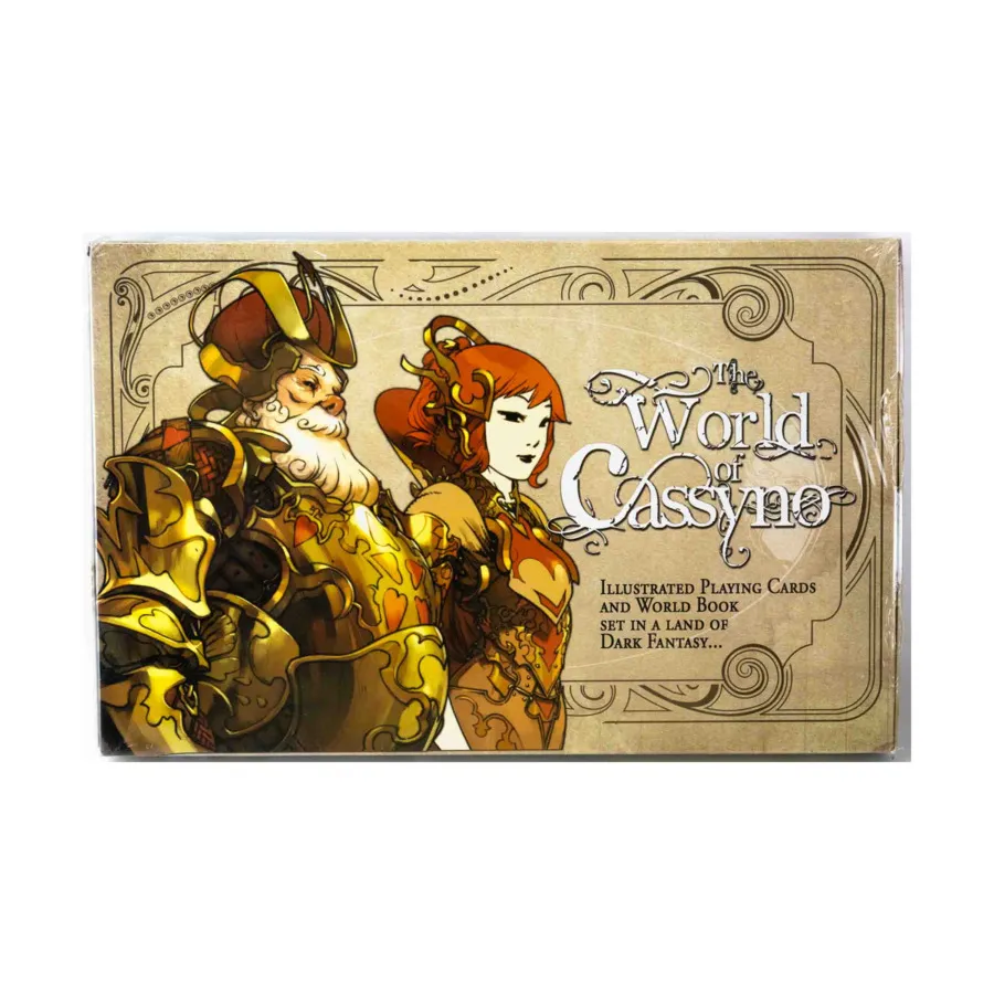 Бокс-сет World of Cassyno - Playing Cards & World Book, Role Playing Games (Magnetic Press Play)
Бокс-сет World of Cassyno - Playing Cards & World Book, Role Playing Games (Magnetic Press Play)