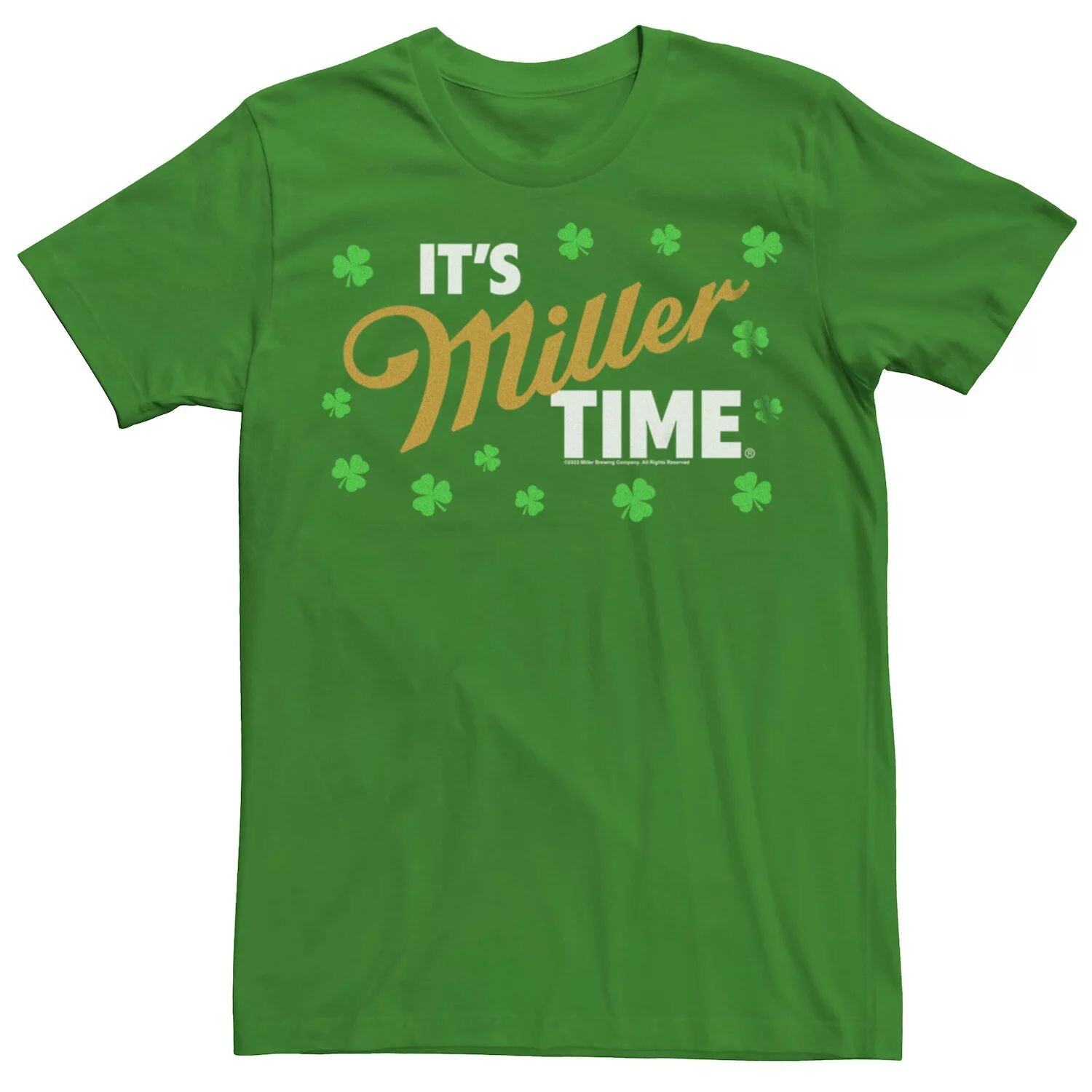 Мужская футболка Miller Shamrock It's Miller Time Licensed Character 
Мужская футболка Miller Shamrock It's Miller Time Licensed Character