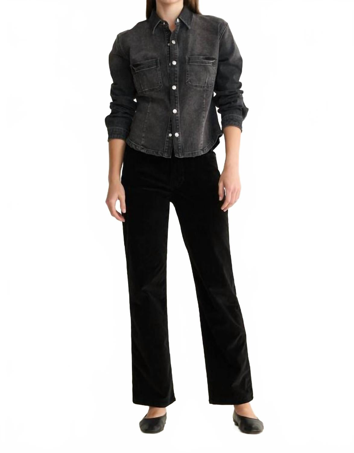 Warp + Weft Прямые джинсы Sat 90-х черного цвета
Warp + Weft Прямые джинсы Sat 90-х черного цвета