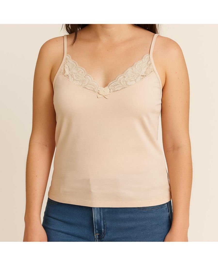 Женская хлопковая майка Luna Lace Meadow, Buff
Женская хлопковая майка Luna Lace Meadow, Buff