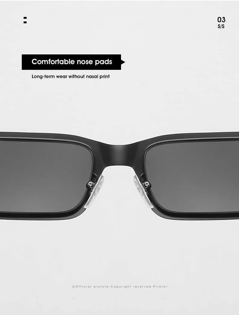 Мужские металлические солнцезащитные очки для активного отдыха, женские спортивные солнцезащитные очки для отпуска, декоративные солнцезащитные очки Generic, Brown
Мужские металлические солнцезащитные очки для активного отдыха, женские спортивные солнцезащитные очки для отпуска, декоративные солнцезащитные очки Generic, Brown