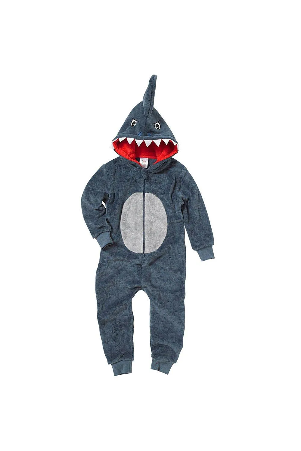 Комбинезон из флиса с изображением акулы Animal Crazy, серый
Комбинезон из флиса с изображением акулы Animal Crazy, серый