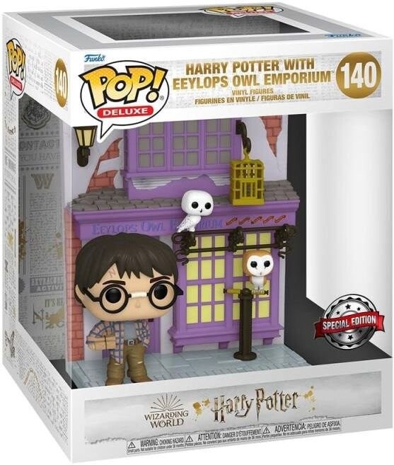 Funko POP! Коллекционная фигурка Делюкс, Гарри Поттер, Eeylops Owl Emporium, 140
Funko POP! Коллекционная фигурка Делюкс, Гарри Поттер, Eeylops Owl Emporium, 140