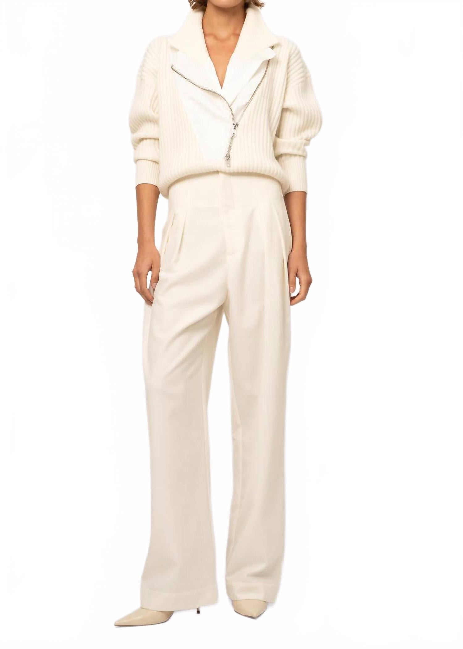 Брюки Emersyn в зимнем белом NONCHALANTLABEL
Брюки Emersyn в зимнем белом NONCHALANTLABEL