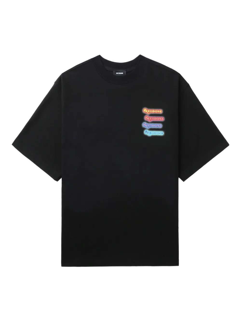 Футболка с графичным принтом We11done, черный
Футболка с графичным принтом We11done, черный