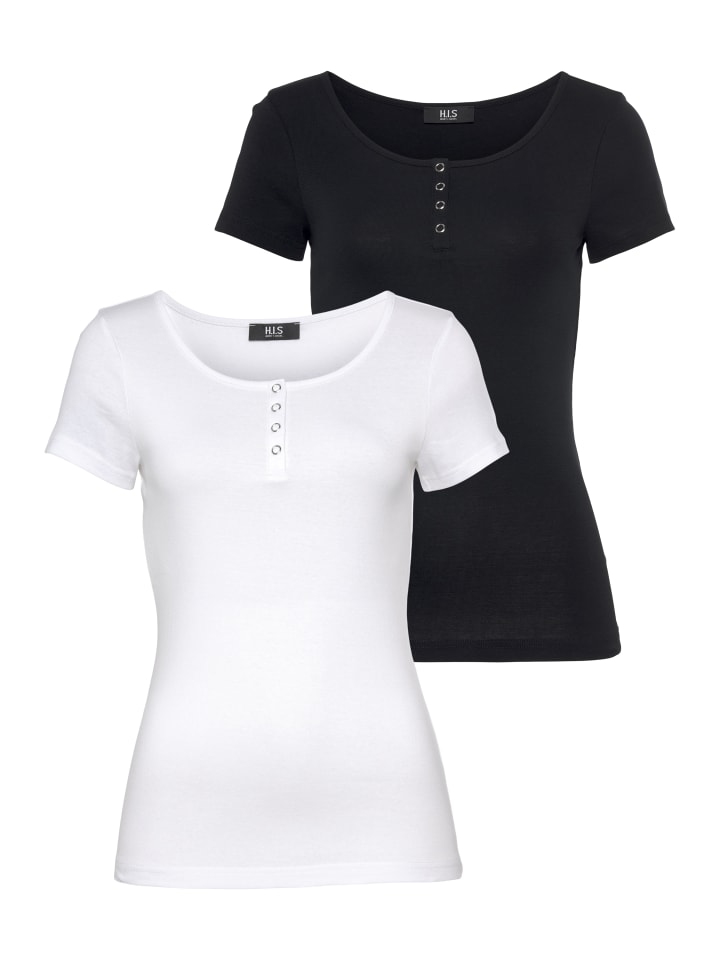 Футболка черно-белая H.I.S., Черный, Футболка черно-белая H.I.S.
Футболка черно-белая H.I.S., Черный, Футболка черно-белая H.I.S.