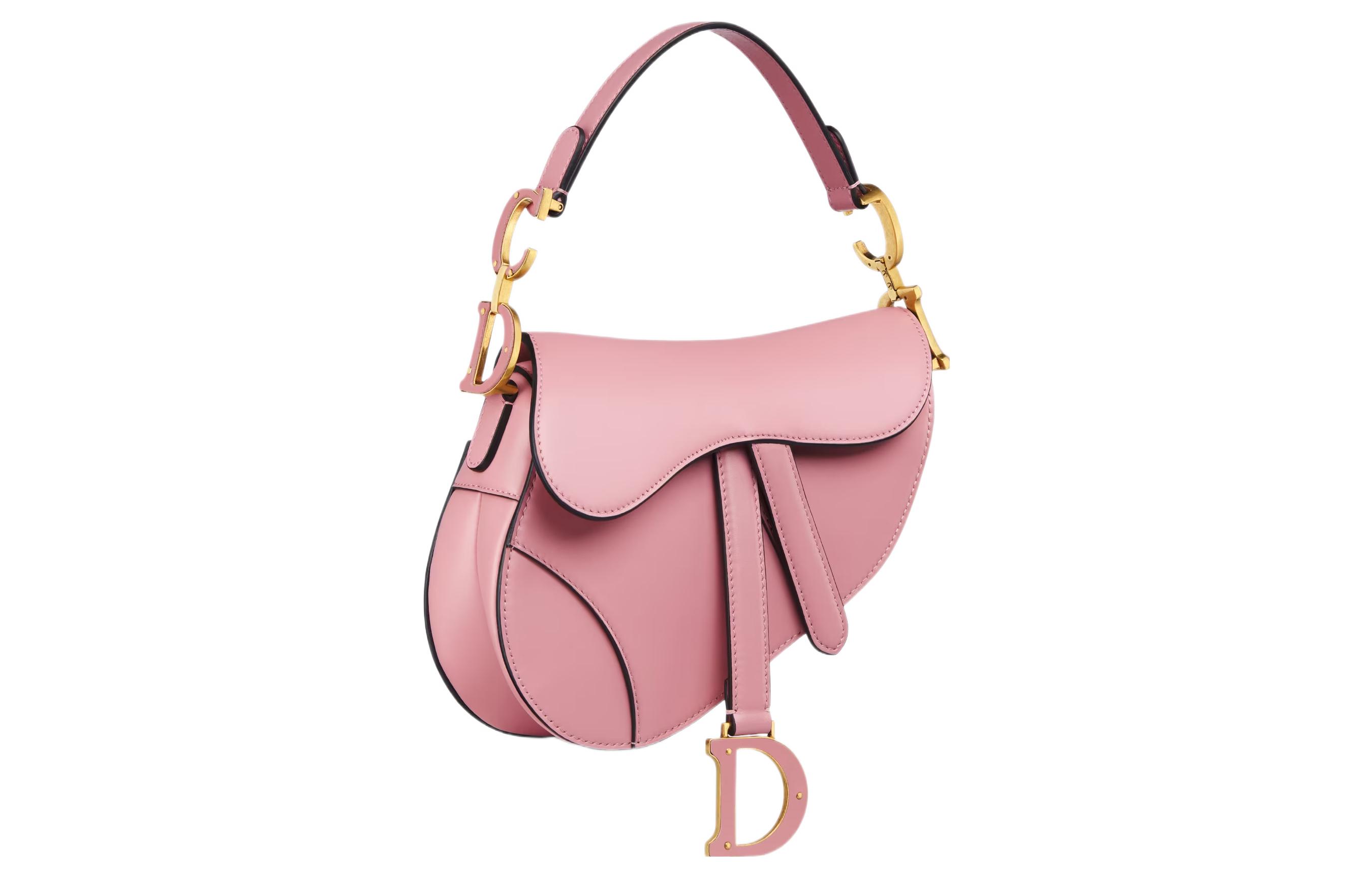 DIOR Кожаная седельная сумка через плечо мини женская персиково-розовая
DIOR Кожаная седельная сумка через плечо мини женская персиково-розовая