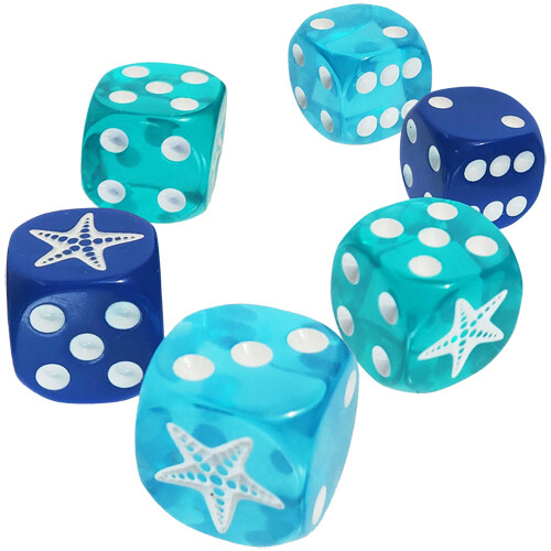 Игровые кубики Starfish D6 Dice Set
Игровые кубики Starfish D6 Dice Set