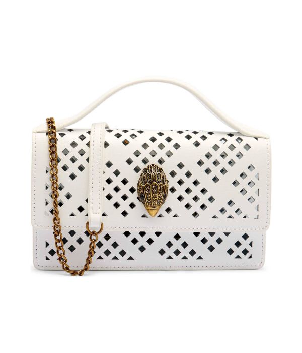 Кожаная сумочка Bond Kurt Geiger, белый
Кожаная сумочка Bond Kurt Geiger, белый