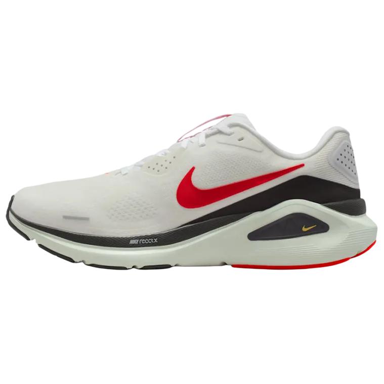 Nike Беговые кроссовки Structure 26, унисекс, белый, черный, красные
Nike Беговые кроссовки Structure 26, унисекс, белый, черный, красные