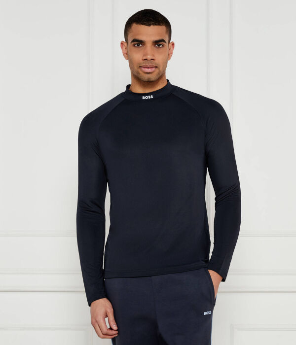 Лонгслив мужской Boss Green облегающего кроя с логотипом бренда, синий
Лонгслив мужской Boss Green облегающего кроя с логотипом бренда, синий