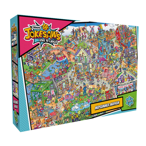 Пазлы Jokesaws: Midsummer Mayhem 1000 Piece
Пазлы Jokesaws: Midsummer Mayhem 1000 Piece