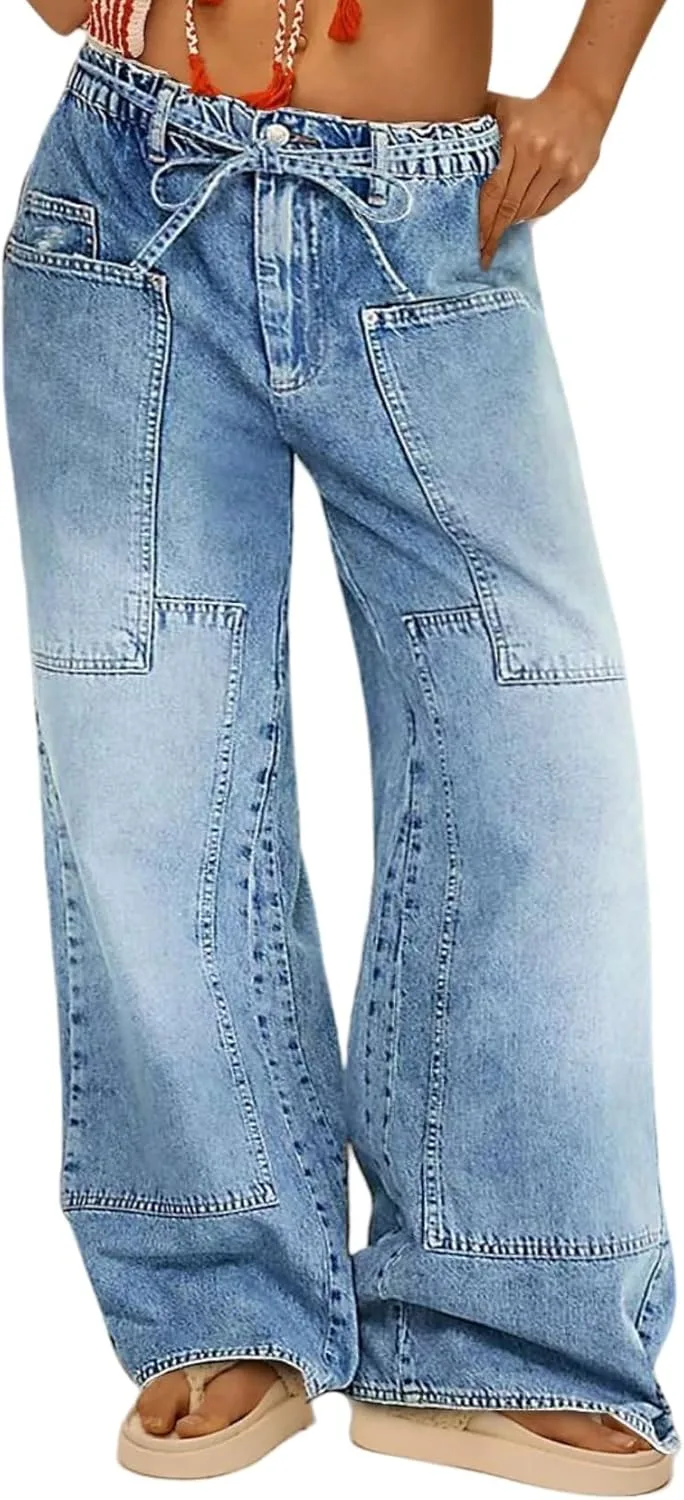 Женские джинсы Wide Leg с эластичным поясом EZAPINE
Женские джинсы Wide Leg с эластичным поясом EZAPINE