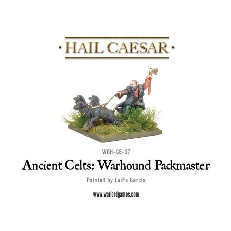 Кельтский погонщик боевых псов, Hail Caesar - Celts (28mm)
Кельтский погонщик боевых псов, Hail Caesar - Celts (28mm)