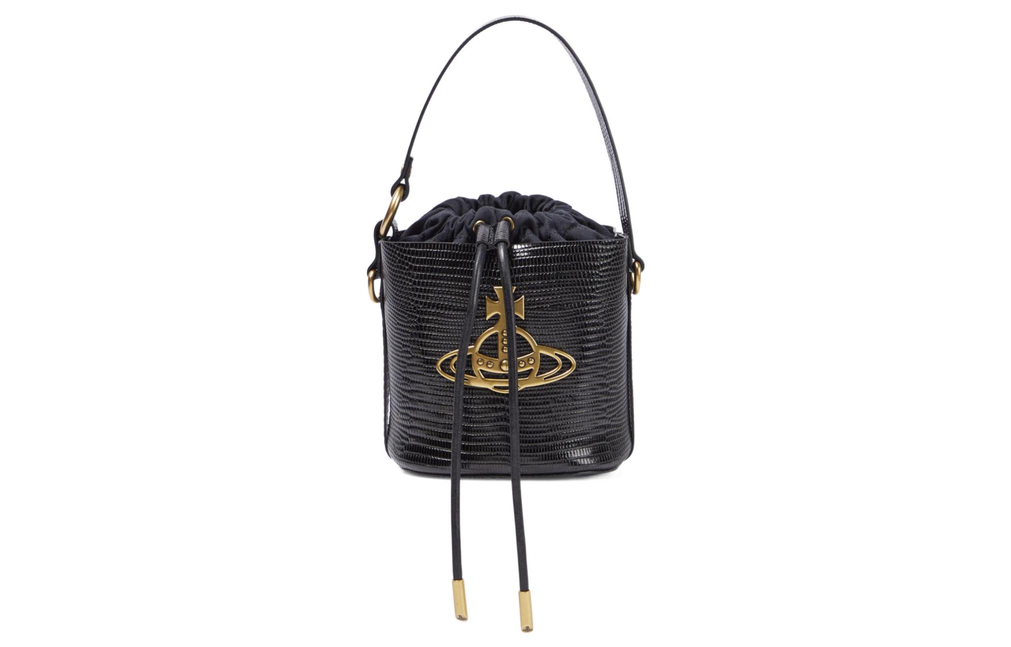 Vivienne Westwood Кожаная сумка-ведро через плечо
Vivienne Westwood Кожаная сумка-ведро через плечо