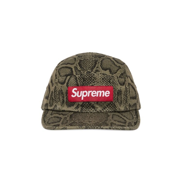 Бейсболка Supreme Washed Chino Twill Camp Cap, цвет Snake
Бейсболка Supreme Washed Chino Twill Camp Cap, цвет Snake