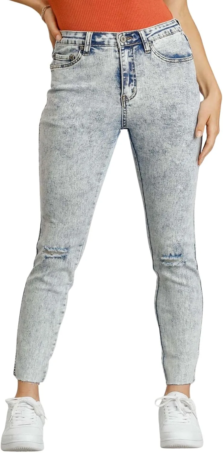 Женские джинсы Casual Skinny Acid Wash Distressed Denim High Waisted Raw Hem Ankle Yanhoo
Женские джинсы Casual Skinny Acid Wash Distressed Denim High Waisted Raw Hem Ankle Yanhoo