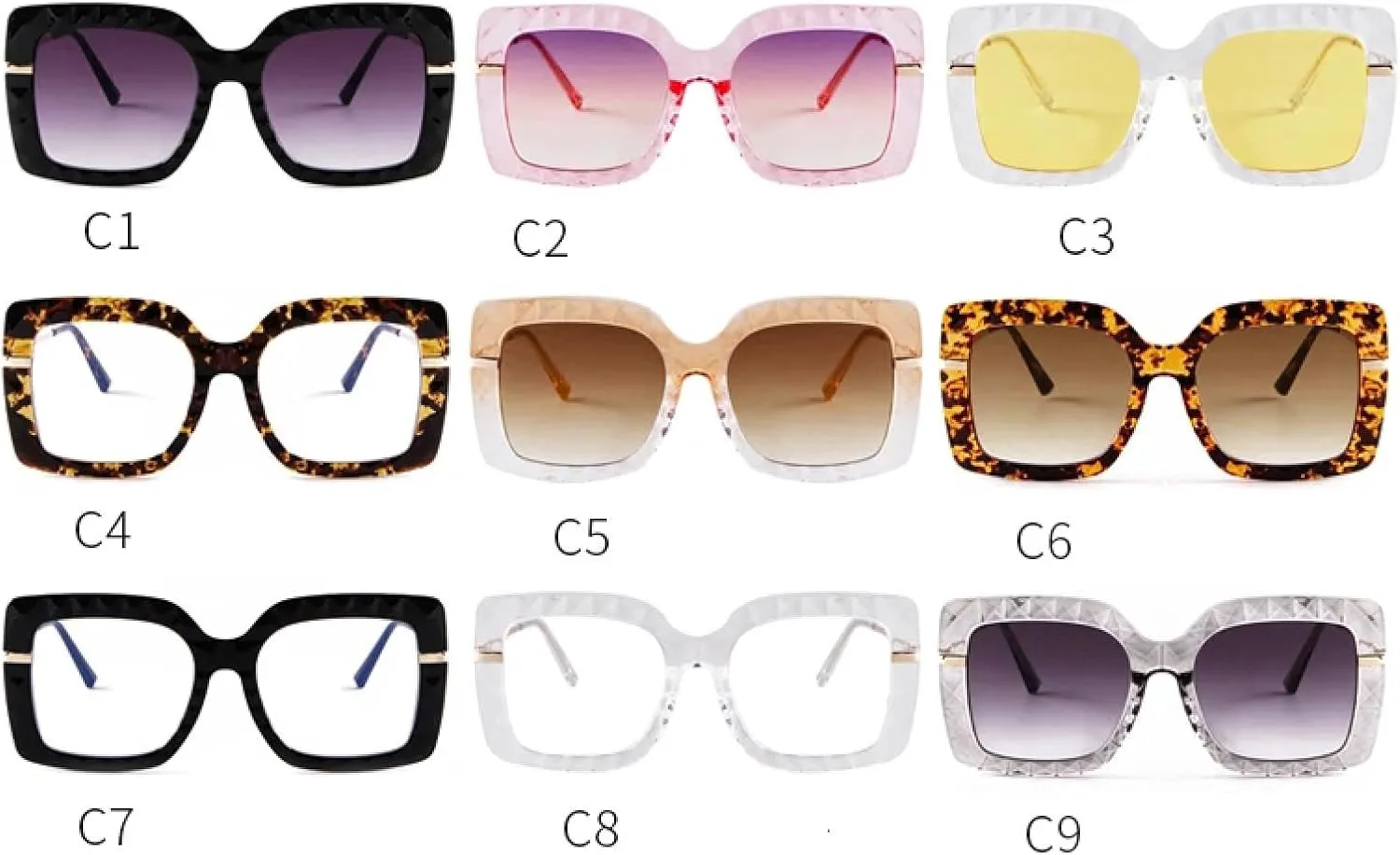 Солнцезащитные очки с защитой UV400 | Увеличенная прозрачная оправа | Для женщин и мужчин | Для занятий спортом на открытом воздухе и вождения DSVIGF, 03
Солнцезащитные очки с защитой UV400 | Увеличенная прозрачная оправа | Для женщин и мужчин | Для занятий спортом на открытом воздухе и вождения DSVIGF, 03