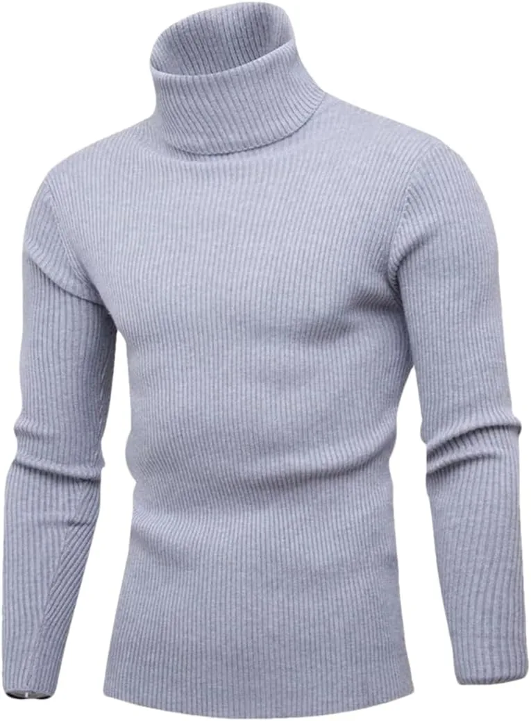 Мужской зимний свитер-водолазка Solid Slim Fit из шерсти ERFMFKL
Мужской зимний свитер-водолазка Solid Slim Fit из шерсти ERFMFKL