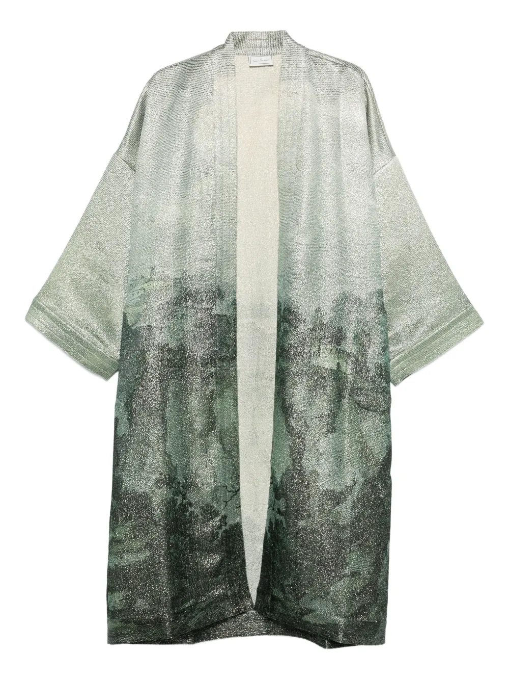 Жакет без застежки с абстрактным принтом Pierre-Louis Mascia, белый
Жакет без застежки с абстрактным принтом Pierre-Louis Mascia, белый