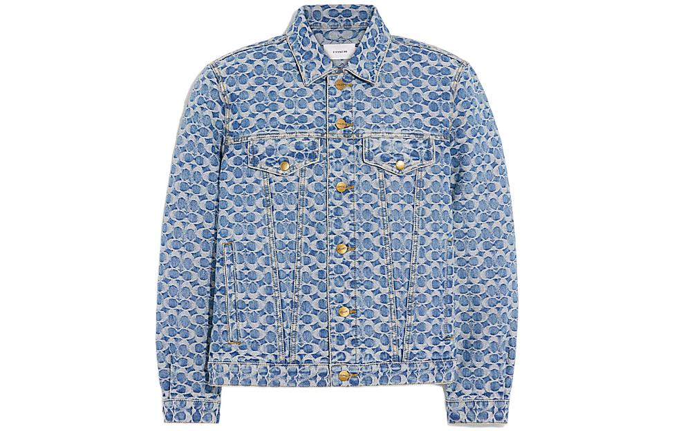 COACH Джинсовая куртка мужская синяя SS22, Blue
COACH Джинсовая куртка мужская синяя SS22, Blue