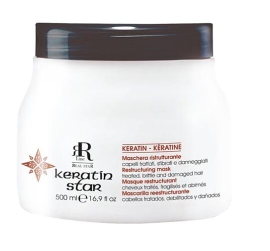 Восстанавливающая маска RR line Keratin Star Mask 1000мл, Farouk
Восстанавливающая маска RR line Keratin Star Mask 1000мл, Farouk