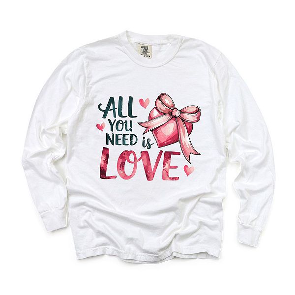 Футболка с длинным рукавом All you need is love coquette garment dyed Simply Sage Market, White, Белый, Футболка с длинным рукавом All you need is love coquette garment dyed Simply Sage Market, White
Футболка с длинным рукавом All you need is love coquette garment dyed Simply Sage Market, White, Белый, Футболка с длинным рукавом All you need is love coquette garment dyed Simply Sage Market, White