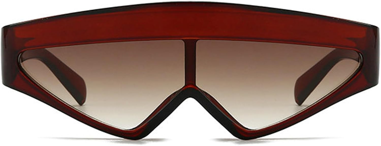 Солнцезащитные очки COTIA в форме «кошачьих глаз» с оригинальным дизайном, необычной формой, в стиле панк, с треугольным узором, в духе Y2K, цельные, для активного отдыха, Gradient Tea
Солнцезащитные очки COTIA в форме «кошачьих глаз» с оригинальным дизайном, необычной формой, в стиле панк, с треугольным узором, в духе Y2K, цельные, для активного отдыха, Gradient Tea