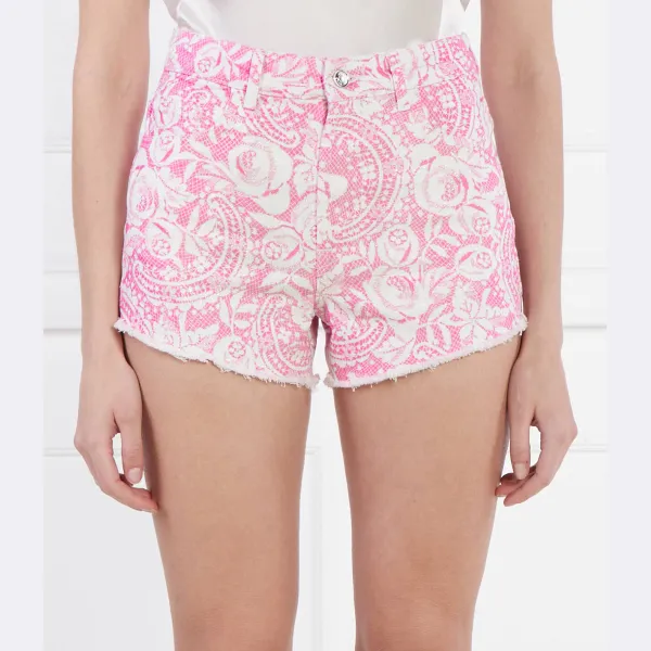 Шелковые шорты обычного кроя Liu Jo, розовый
Шелковые шорты обычного кроя Liu Jo, розовый