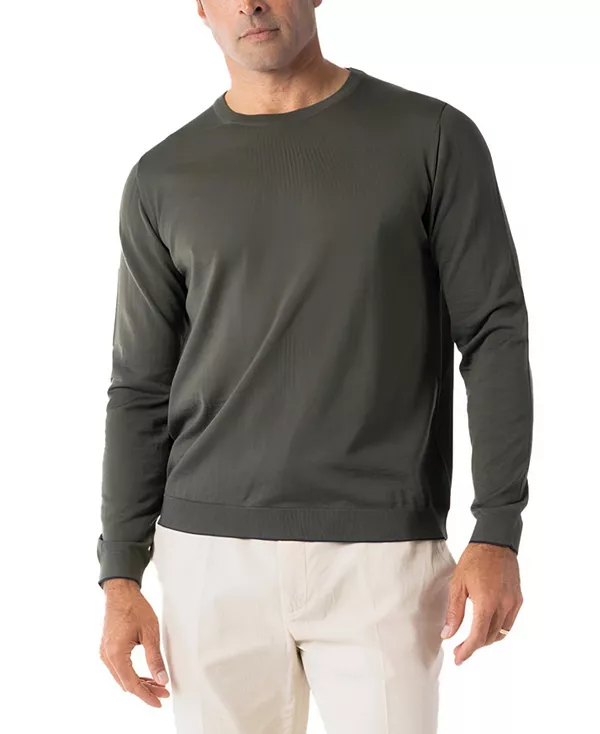 Свитер с круглым вырезом Keaton Robert Talbott, зеленый
Свитер с круглым вырезом Keaton Robert Talbott, зеленый