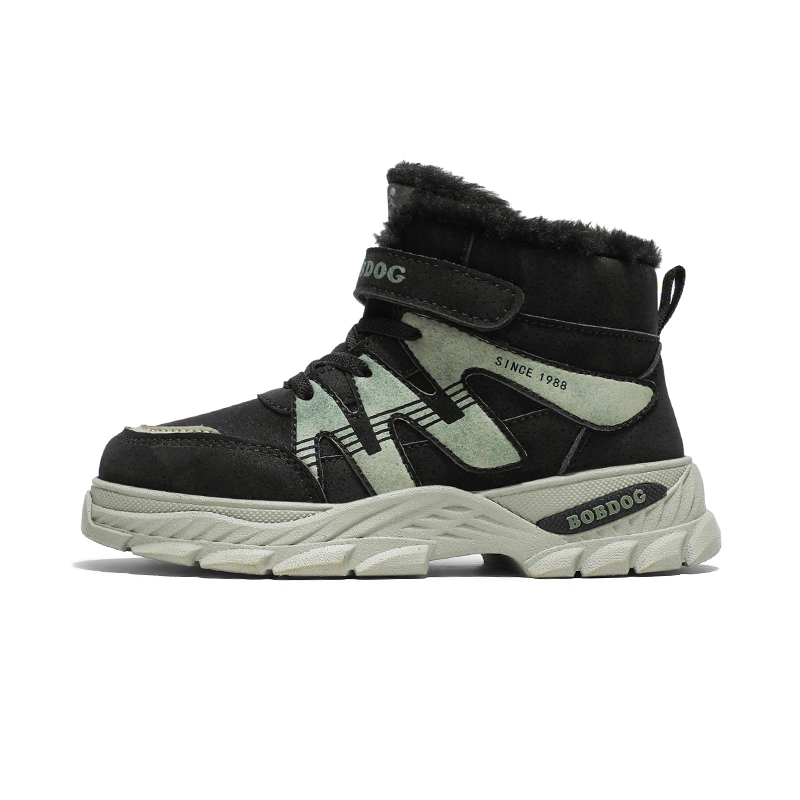 Износостойкие, водостойкие и теплые детские ботинки с высоким голенищем BOBDOG, черный/зеленый
Износостойкие, водостойкие и теплые детские ботинки с высоким голенищем BOBDOG, черный/зеленый