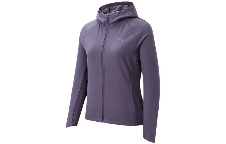 Куртка для бега женская Secluded Purple Anta 
Куртка для бега женская Secluded Purple Anta