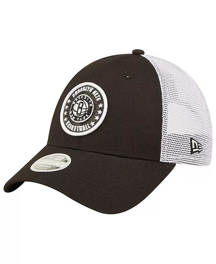 Женская черно-белая кепка Brooklyn Nets с блестящей нашивкой 9FORTY Snapback New Era, черный
Женская черно-белая кепка Brooklyn Nets с блестящей нашивкой 9FORTY Snapback New Era, черный