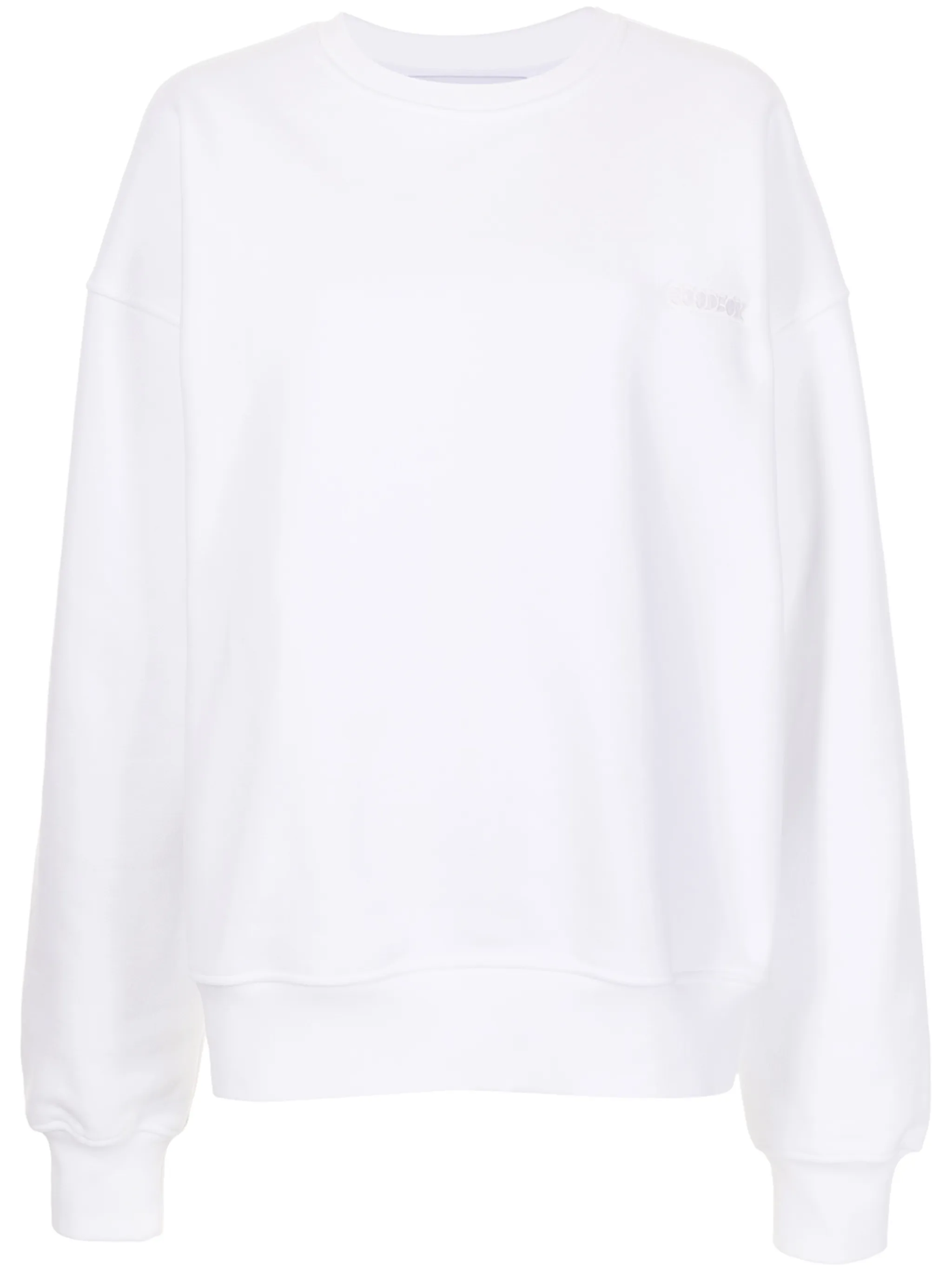 Джемпер с вышитым логотипом Goodboy, белый
Джемпер с вышитым логотипом Goodboy, белый