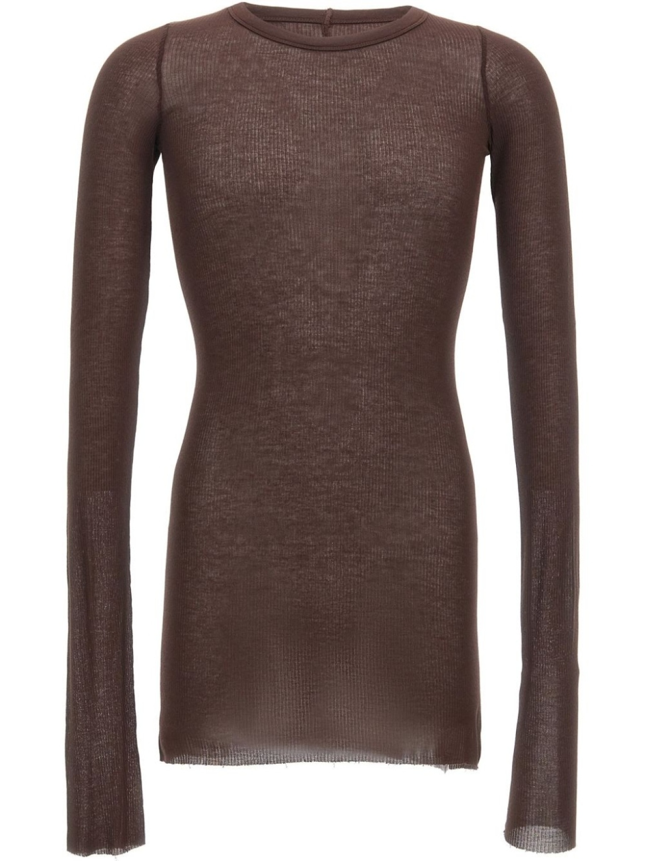 Rick Owens футболка в рубчик, коричневый
Rick Owens футболка в рубчик, коричневый