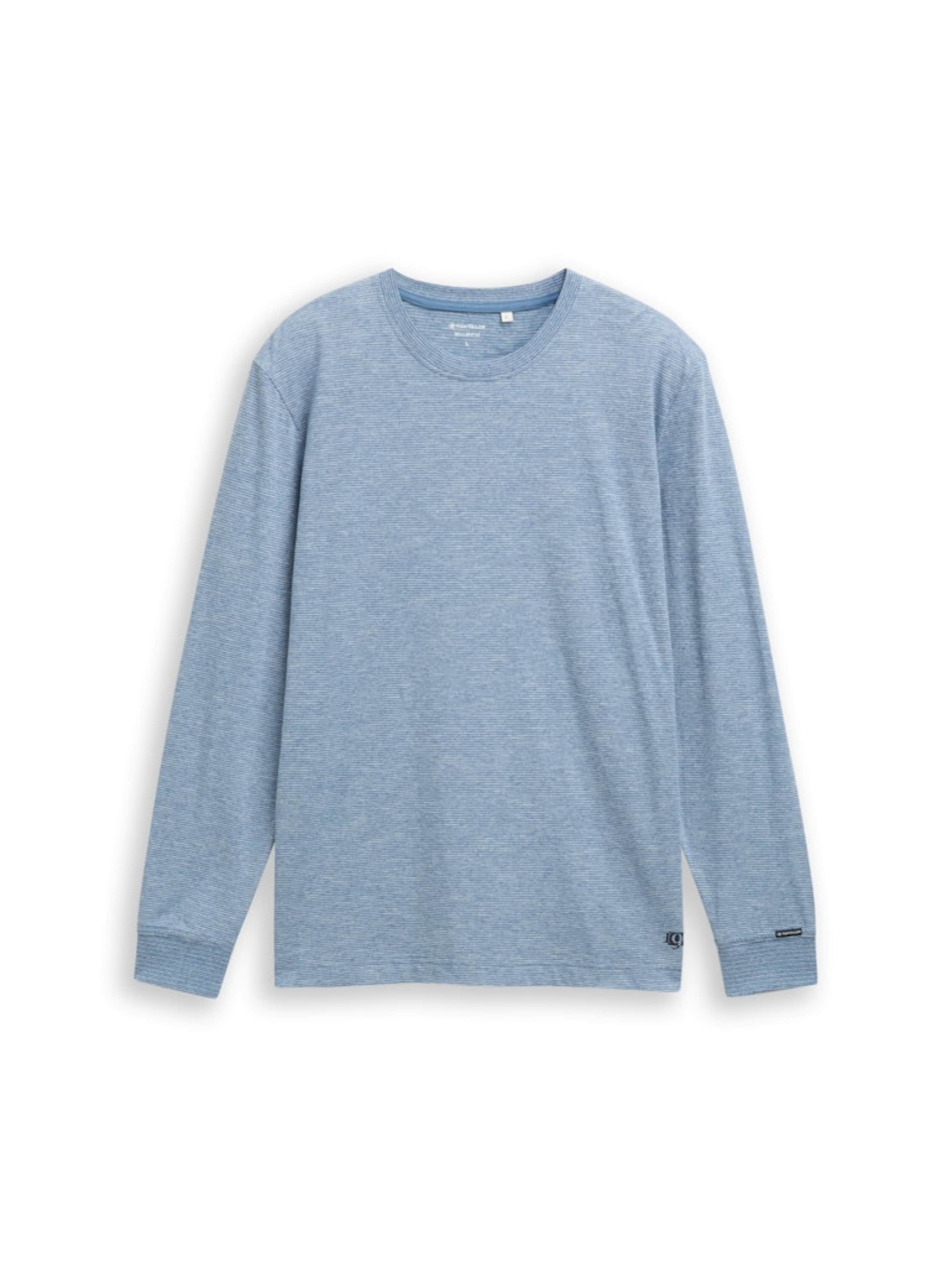 TOM TAILOR Лонгслив в синем дениме
TOM TAILOR Лонгслив в синем дениме