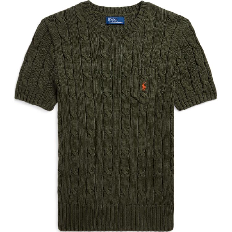 Polo Ralph Lauren Футболка с кабельным узором
Polo Ralph Lauren Футболка с кабельным узором