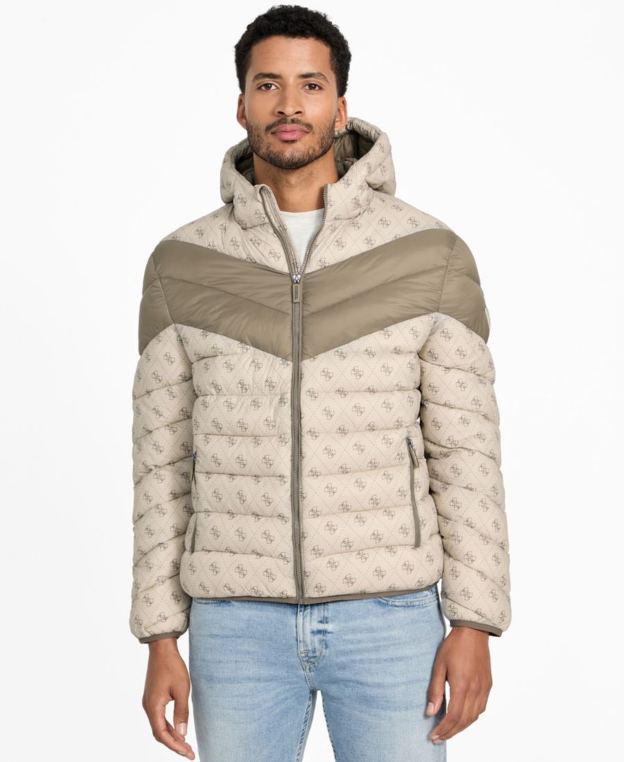Мужская пуховая куртка с цветовыми блоками GUESS, Logo Impact Gray
Мужская пуховая куртка с цветовыми блоками GUESS, Logo Impact Gray