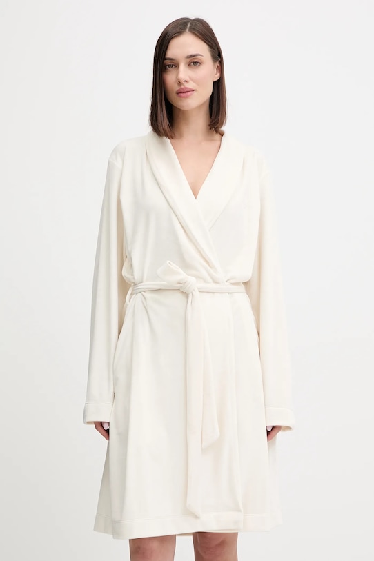 Халат Emporio Armani Underwear, бежевый
Халат Emporio Armani Underwear, бежевый