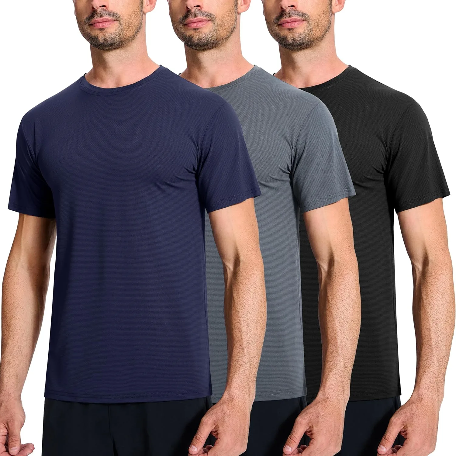 3 футболки мужские Dry Fit влагоотводящие для бега и спортзала E-LIINJOYE
3 футболки мужские Dry Fit влагоотводящие для бега и спортзала E-LIINJOYE