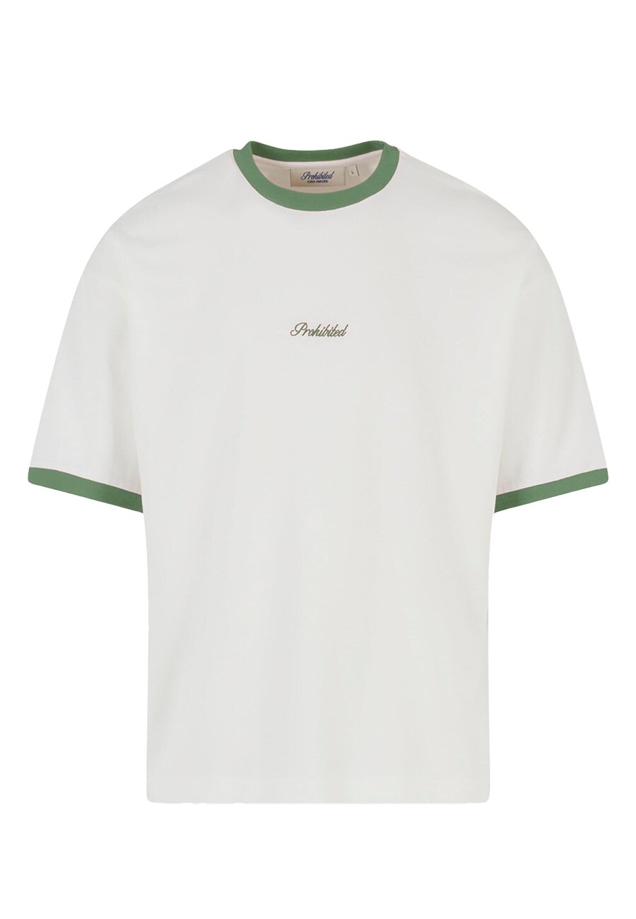 Рубашка Prohibited, белый 
Рубашка Prohibited, белый