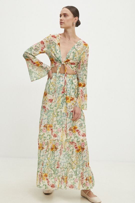 Шелковая блузка Answear Lab, зеленый
Шелковая блузка Answear Lab, зеленый