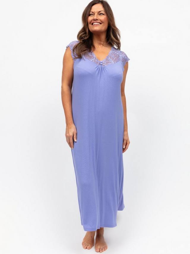Ночная сорочка макси с кружевными вставками Cyberjammies, Lilac
Ночная сорочка макси с кружевными вставками Cyberjammies, Lilac