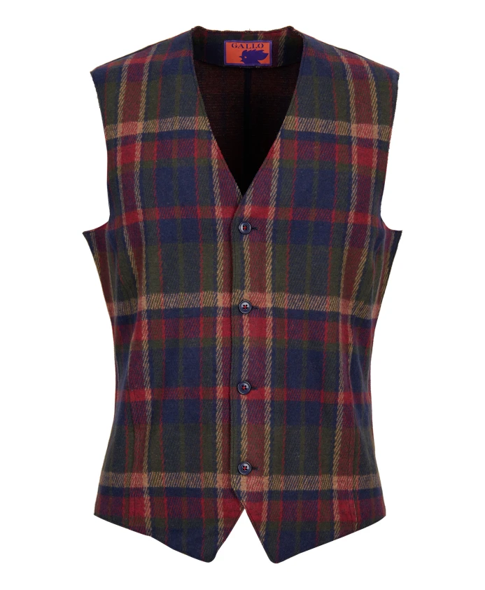 Жилет в диагональную клетку Gallo, мультиколор
Жилет в диагональную клетку Gallo, мультиколор